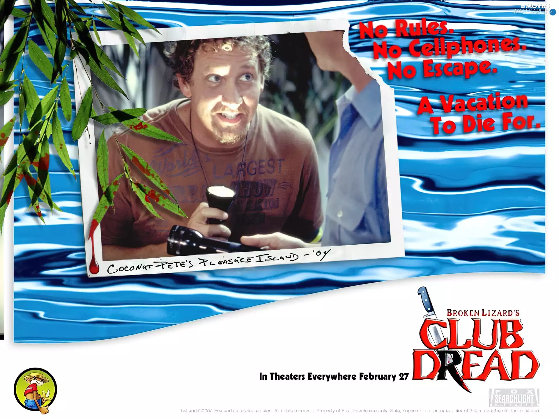 actor, Club Dread, torch