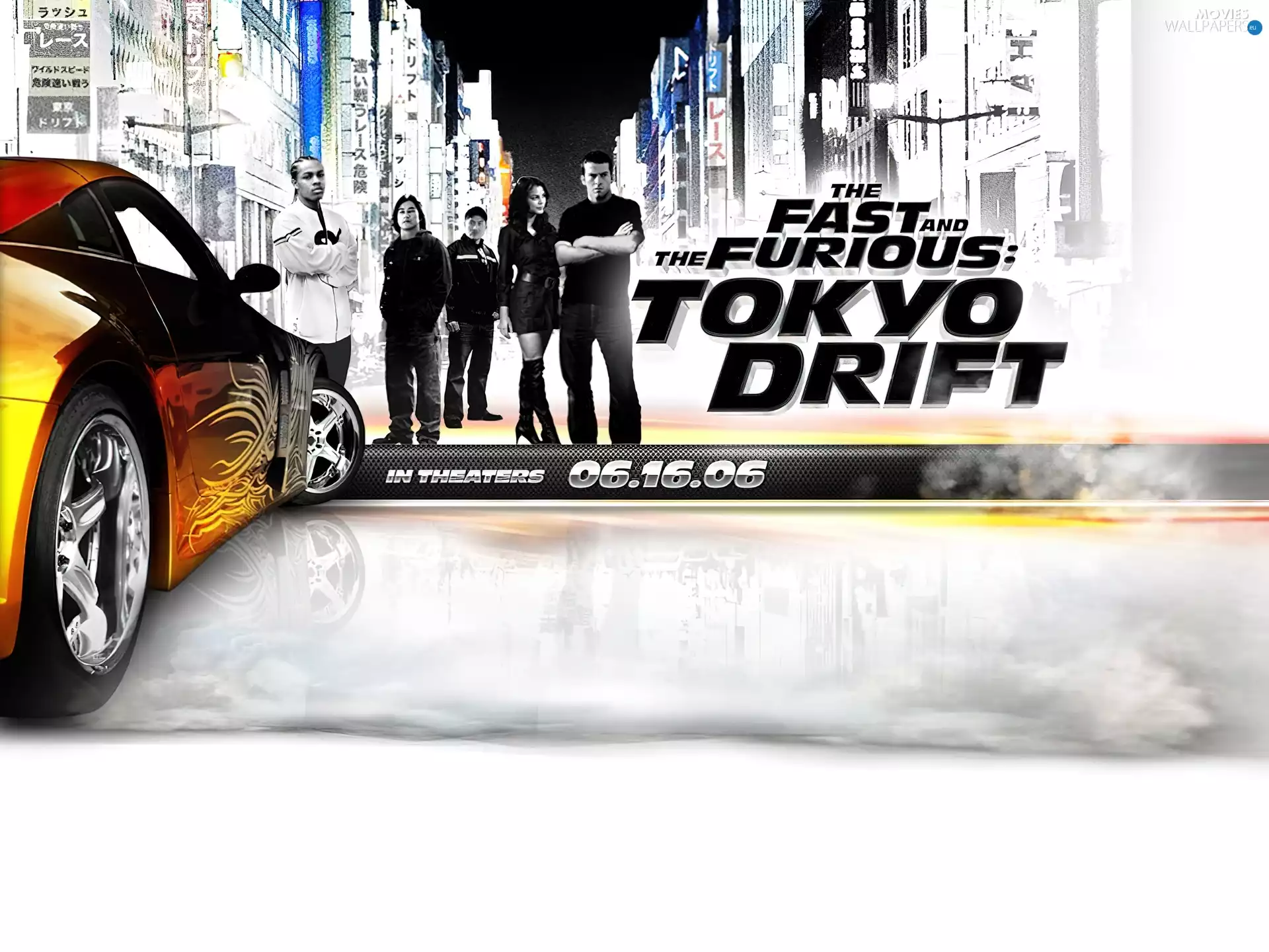 Town, text, Characters, Automobile, The Fast And The Furious 3