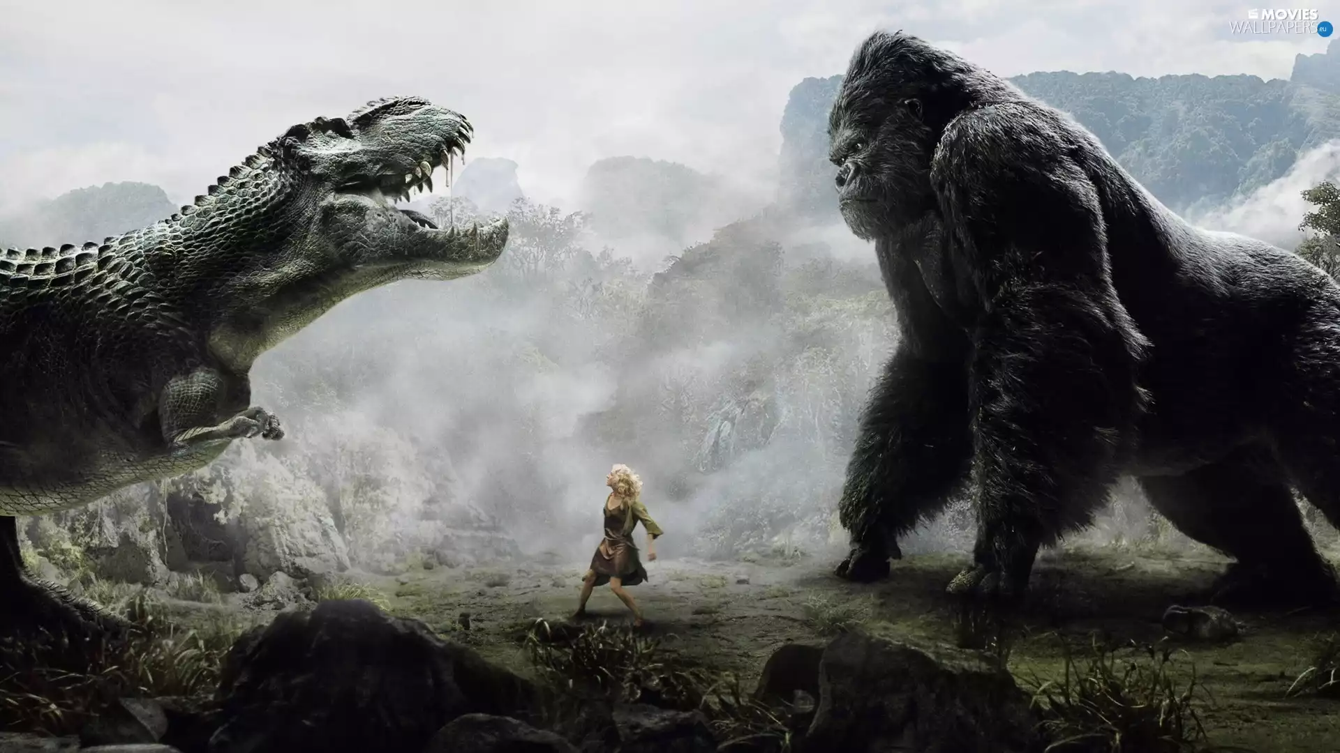 Blonde, King Kong, Tyrannosaur