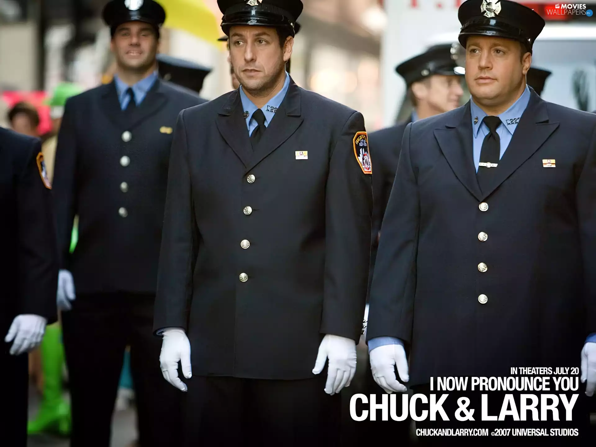 I Now Pronounce You Chuck And Larry, Kevin James, uniform, Adam Sandler