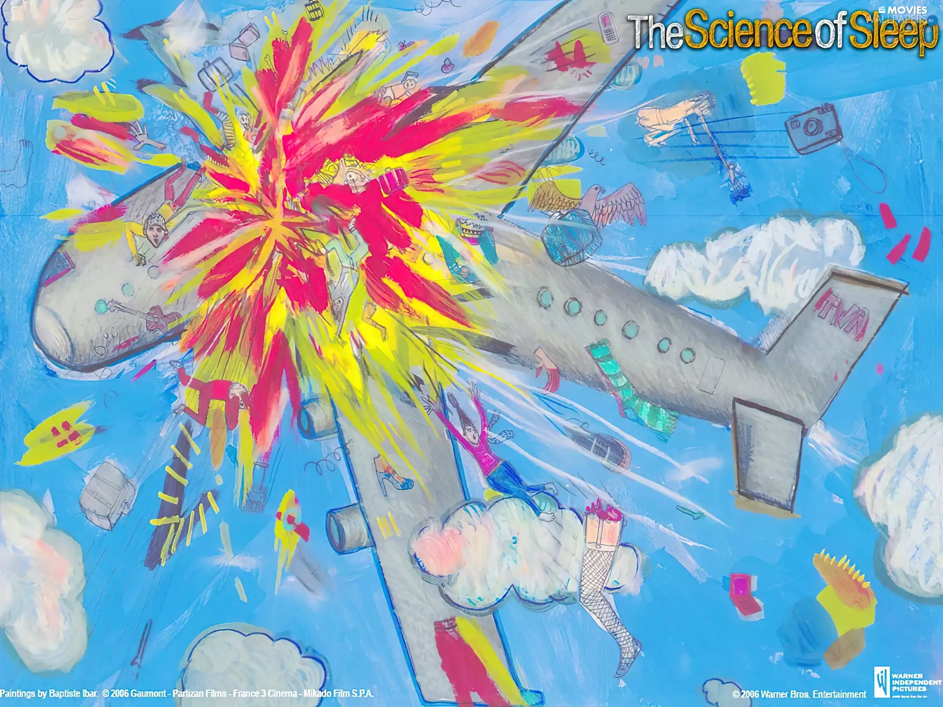 victims, plane, Sky, explosion, The Science Of Sleep, disaster, fire