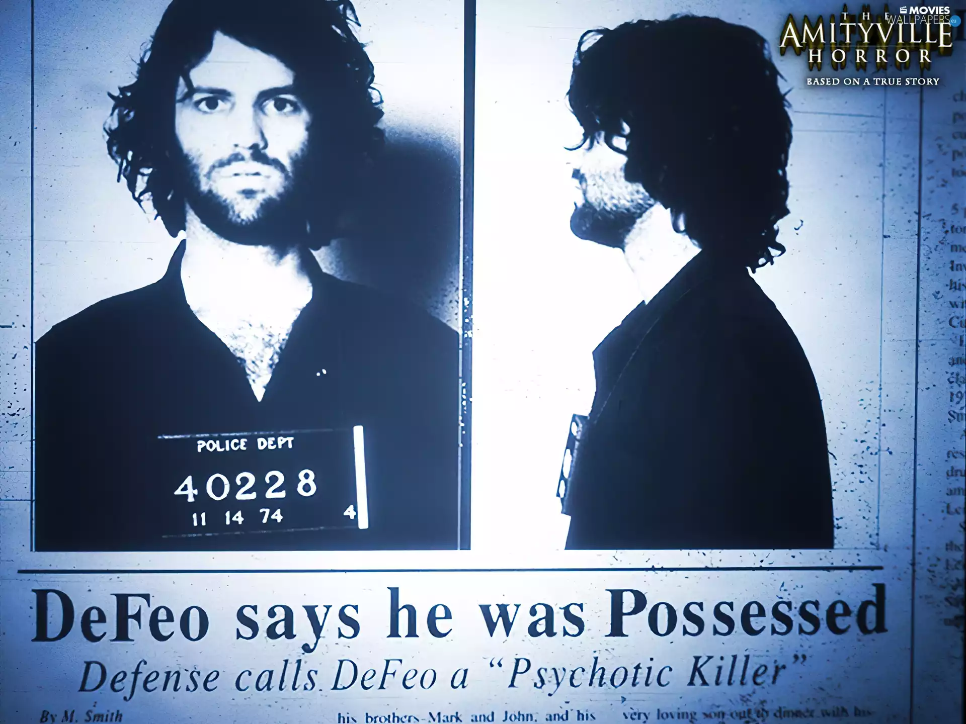 The Amityville Horror, wanted, a man, killer