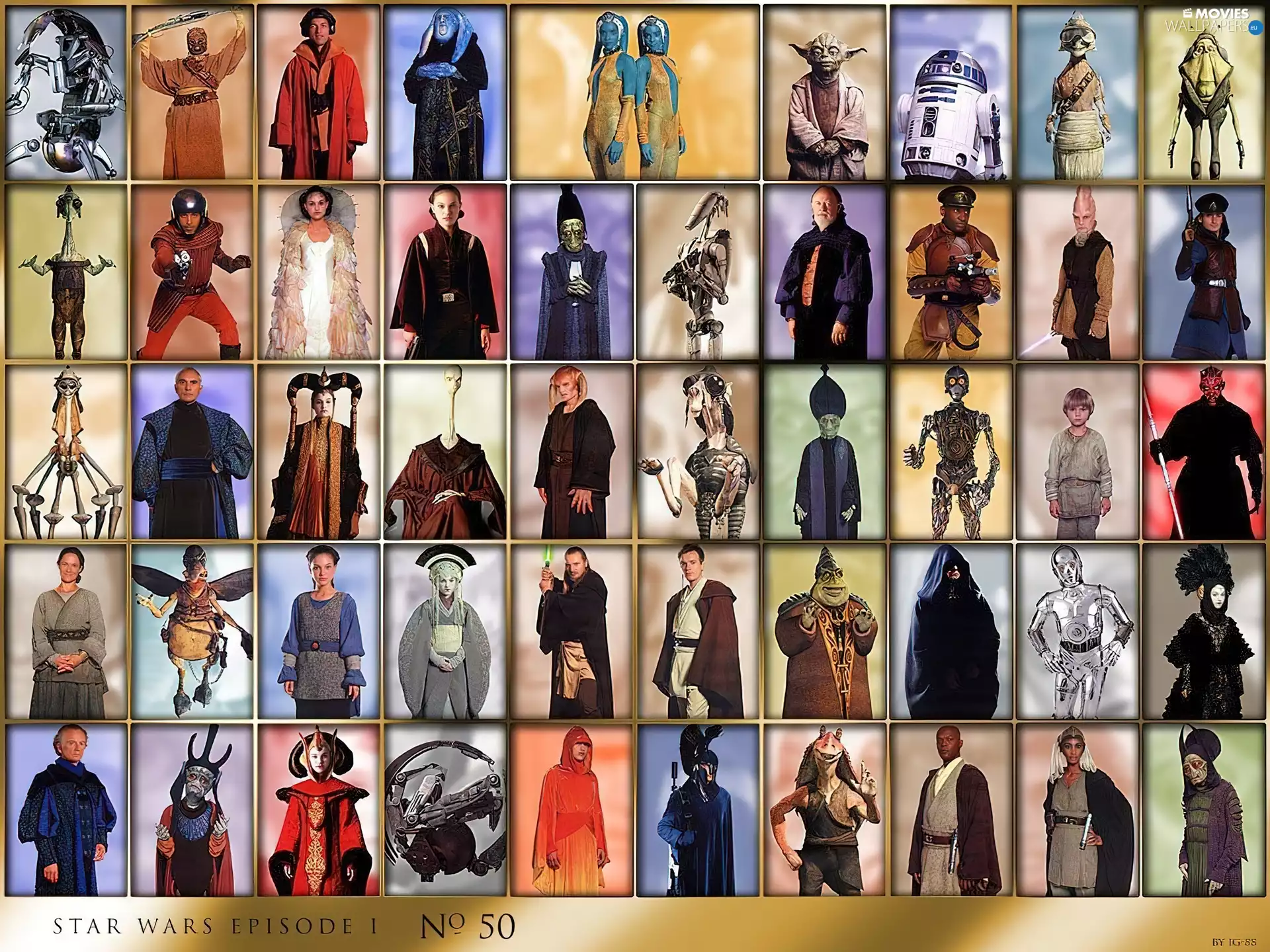 Characters, photos, Star Wars
