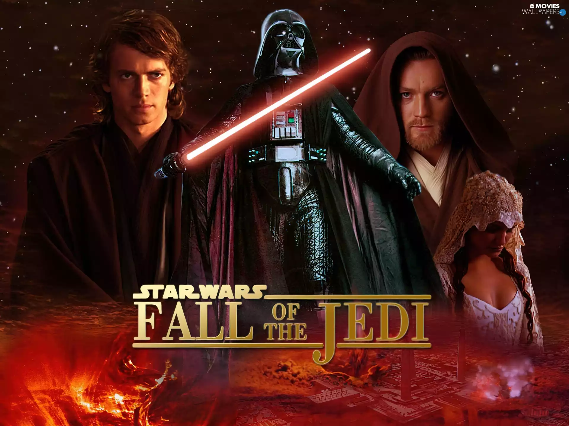 Star Wars, explosion, text, Characters