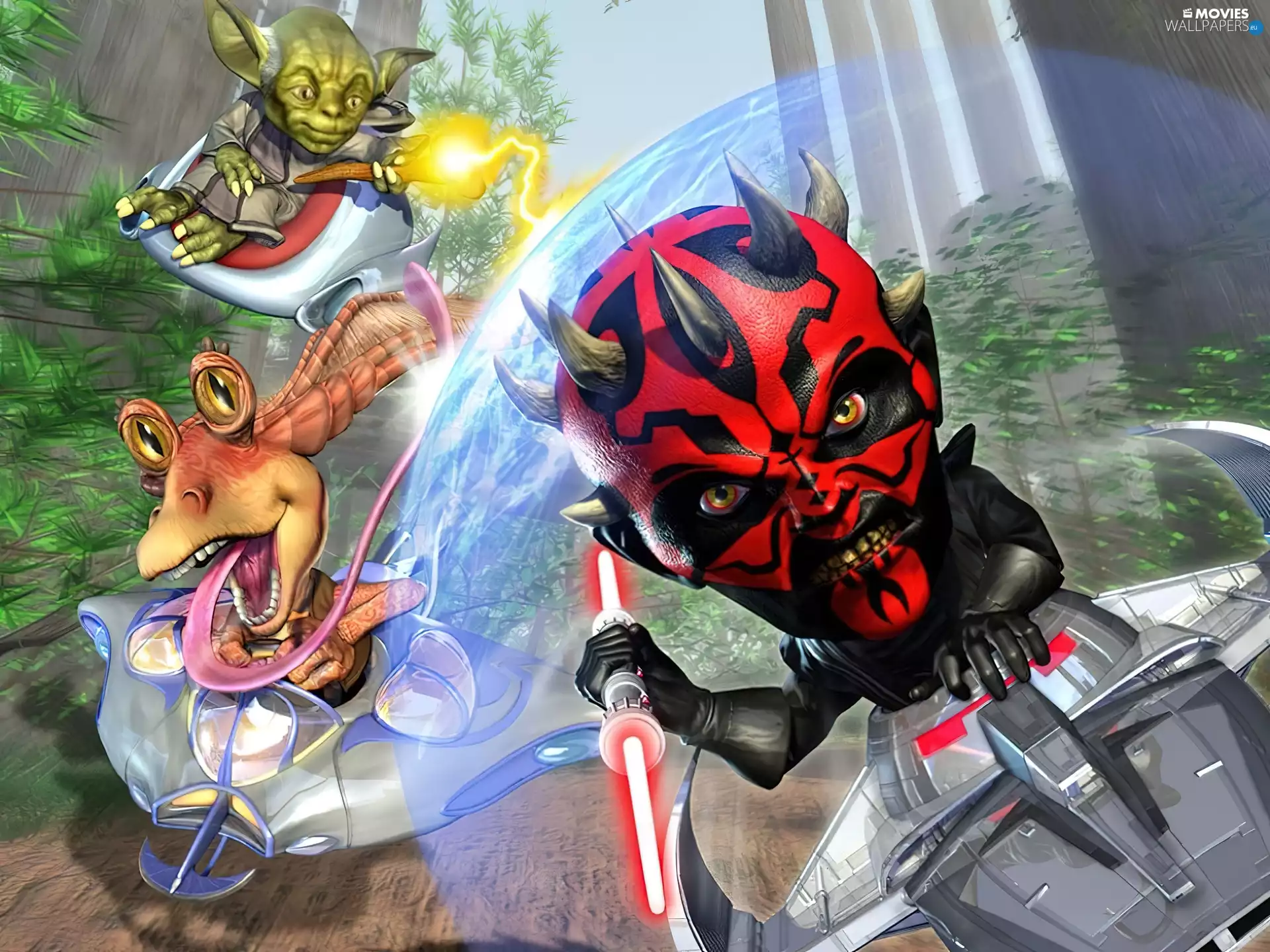 Star Wars, face, creatures, story