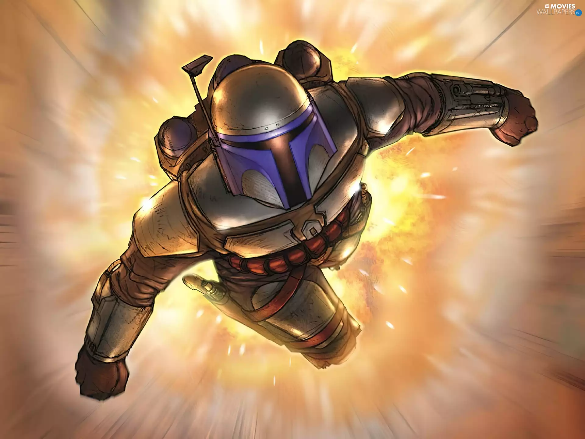 Star Wars, Robot, explosion, picture