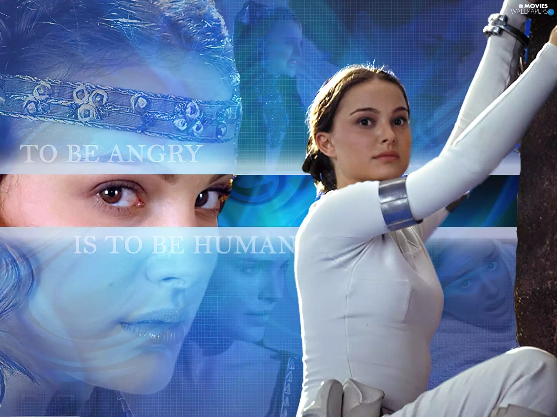 face, handcuffs, Star Wars, Women, Natalie Portman