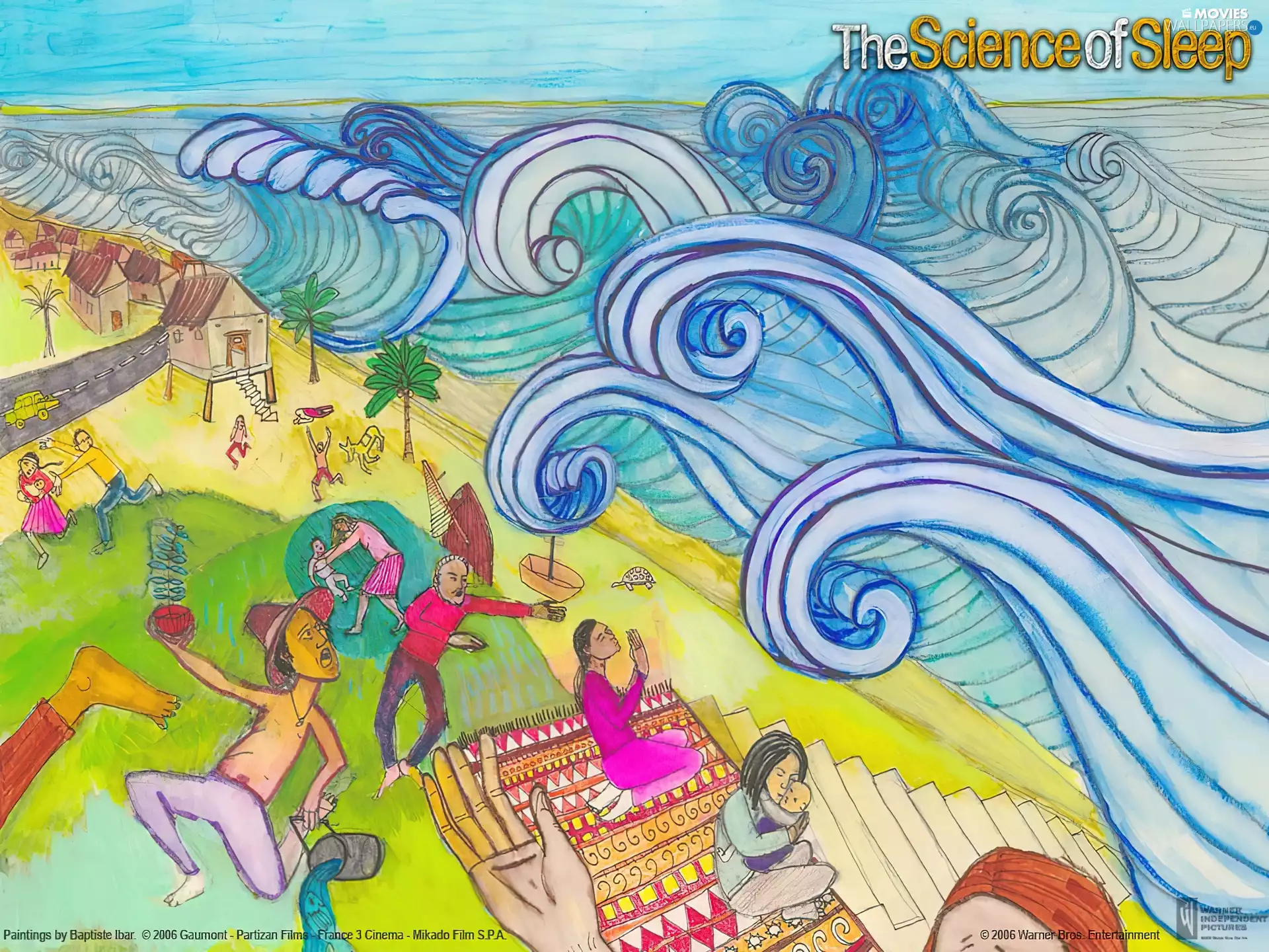 Waves, tsunami, People, disaster, The Science Of Sleep, Ocean, fear