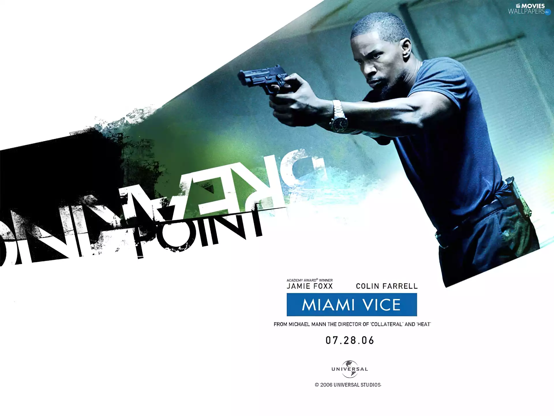 detective, Jamie Foxx, Weapons, Miami Vice