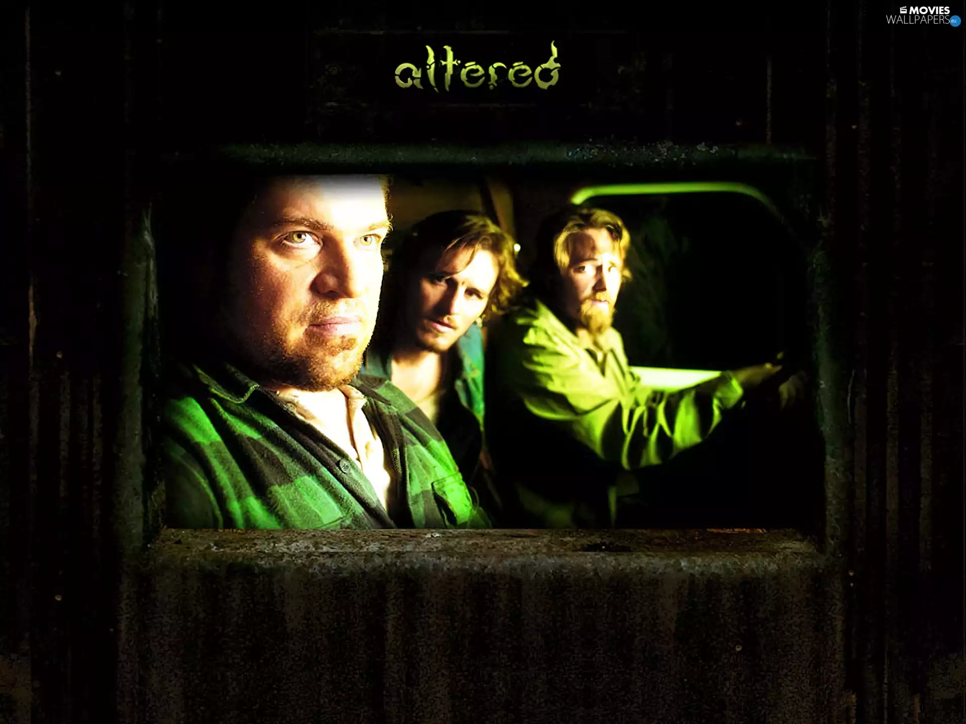 Altered, Green, shirt, window