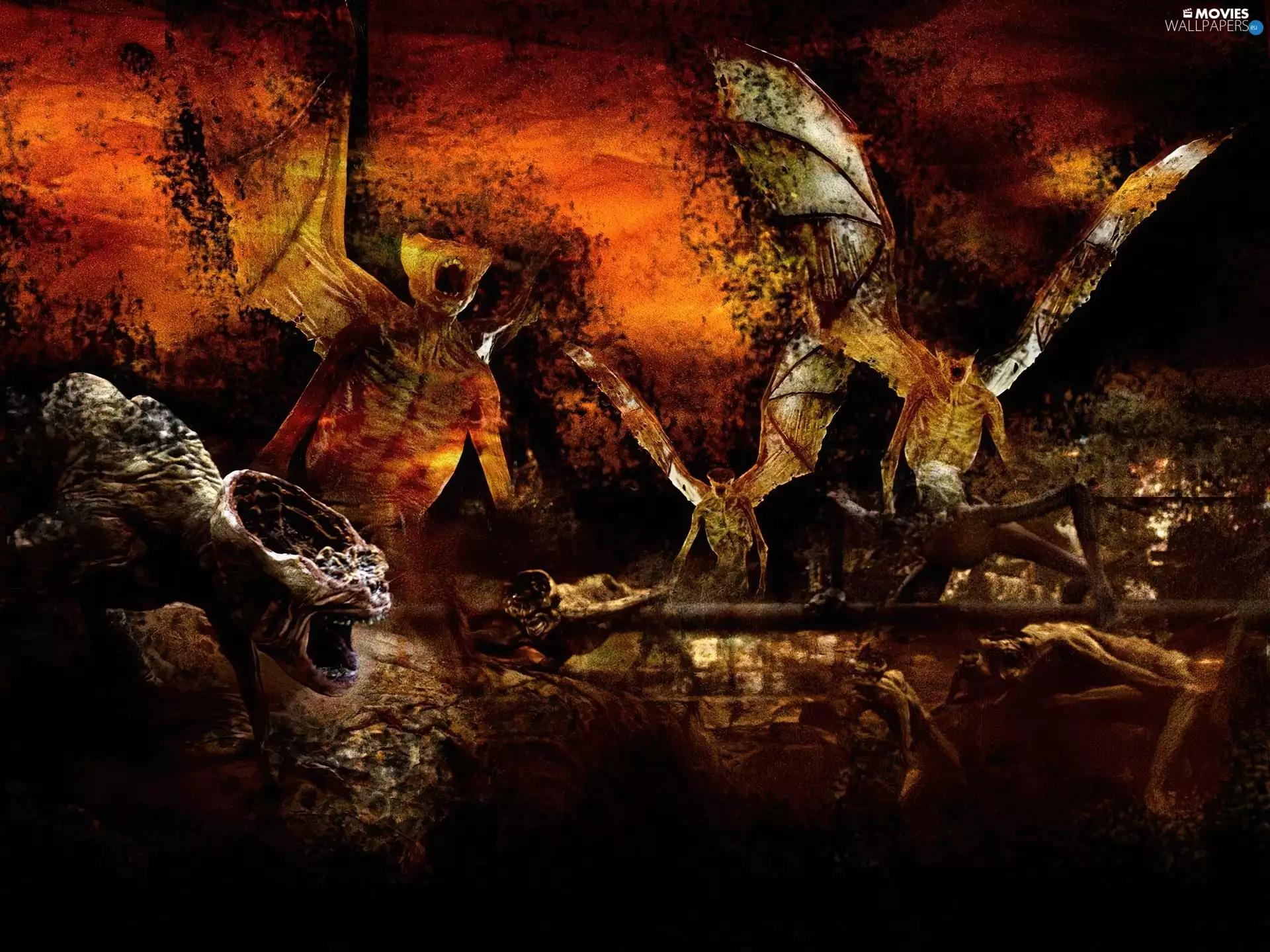 wings, Constantine, creatures