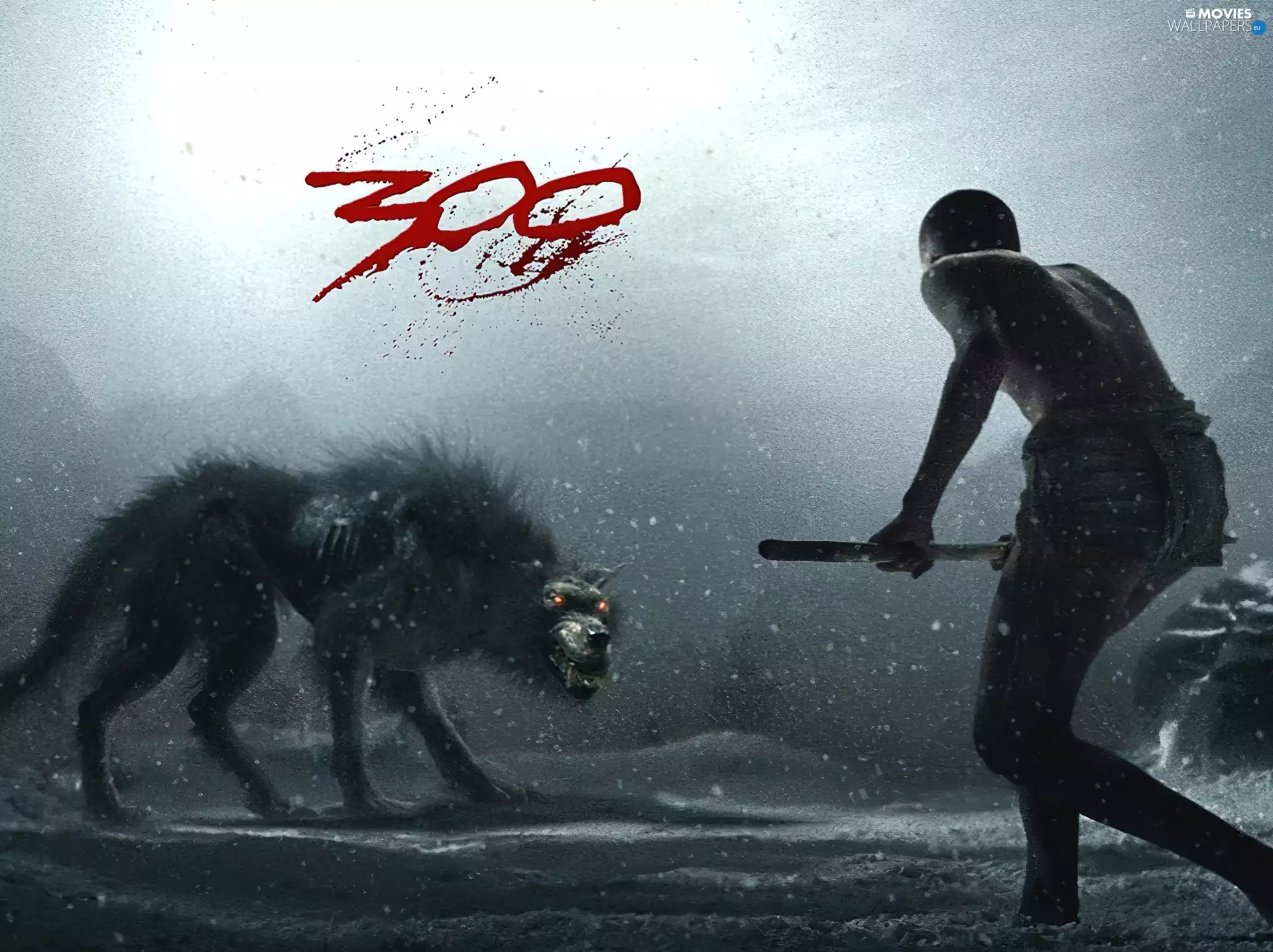 300, Wolf, Human, winter