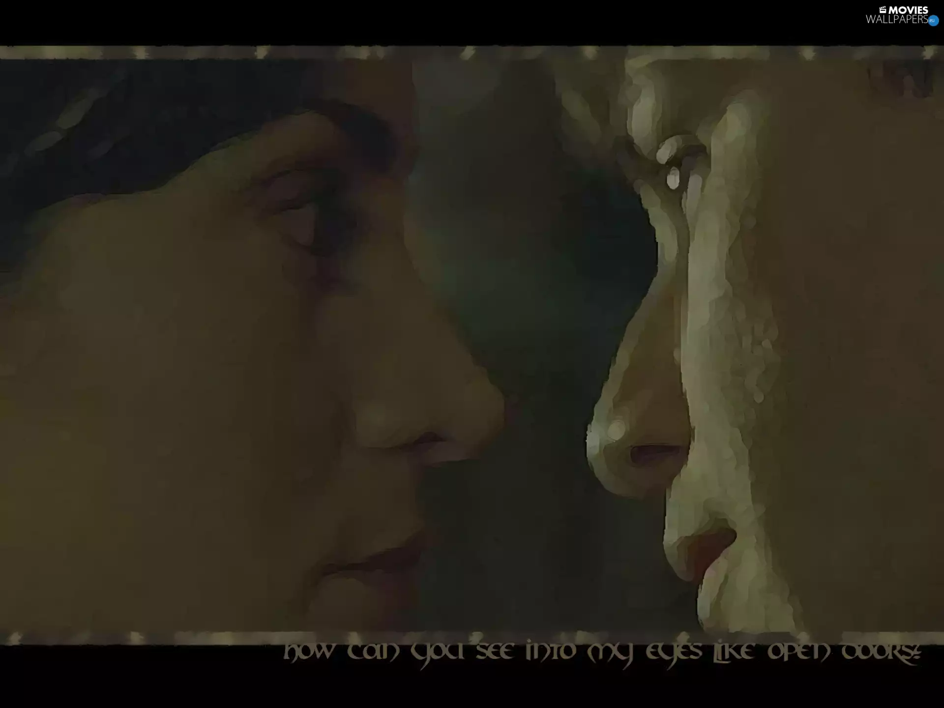 Matrix, Women, a man, faces