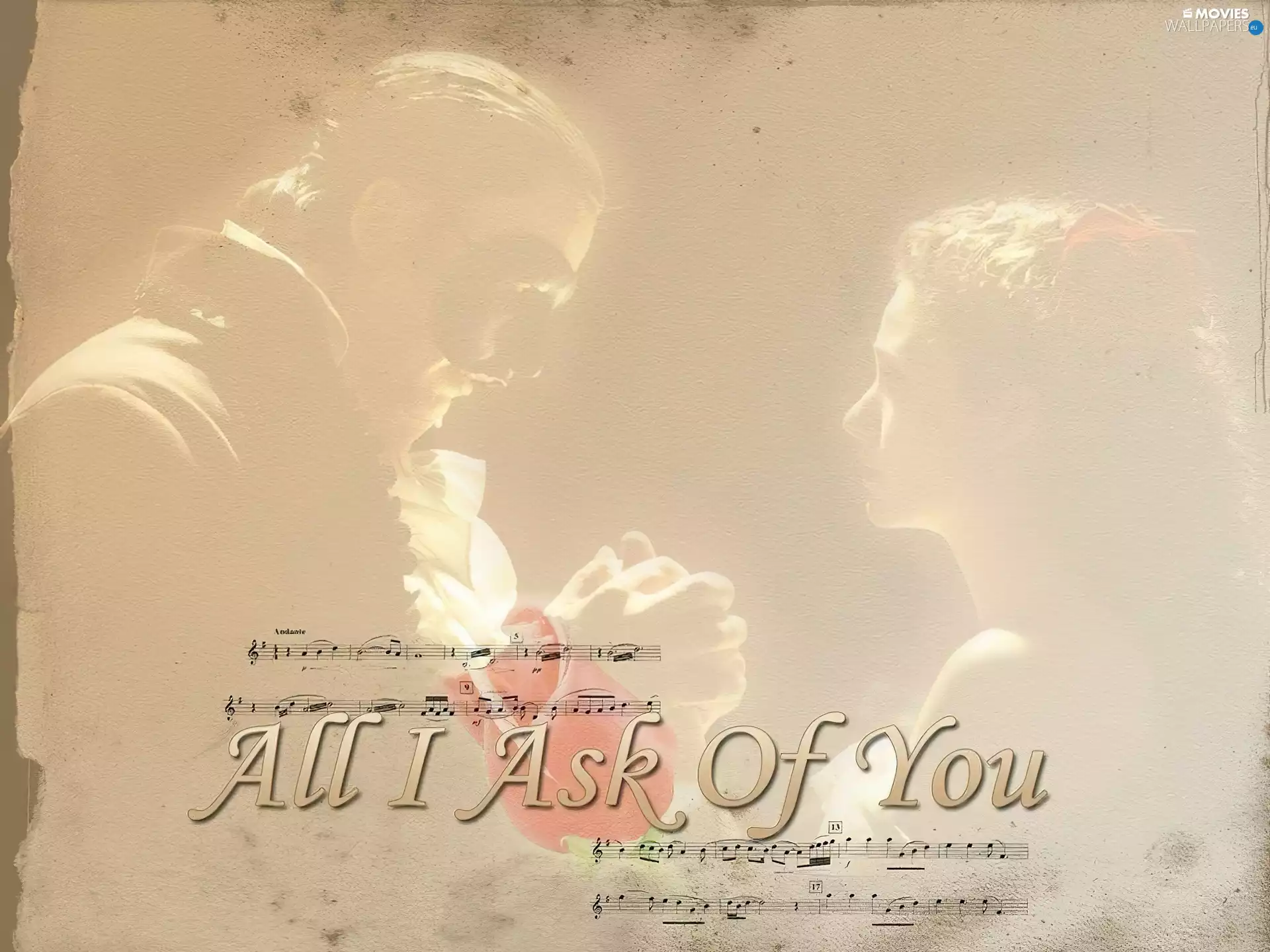 Tunes, a man, Phantom Of The Opera, Women